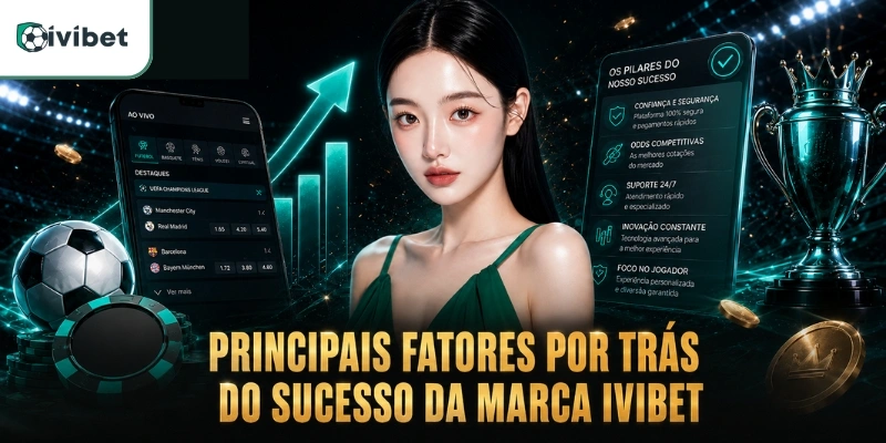 IVIBET Brasil: Apostas Esportivas e Cassino Online de Excelência 10 Principais fatores por trás do sucesso da marca Ivibet
