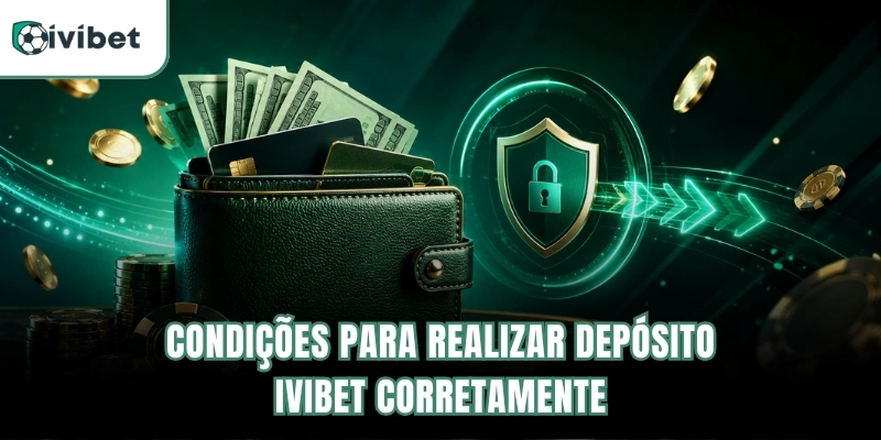 Condições para realizar depósito Ivibet corretamente